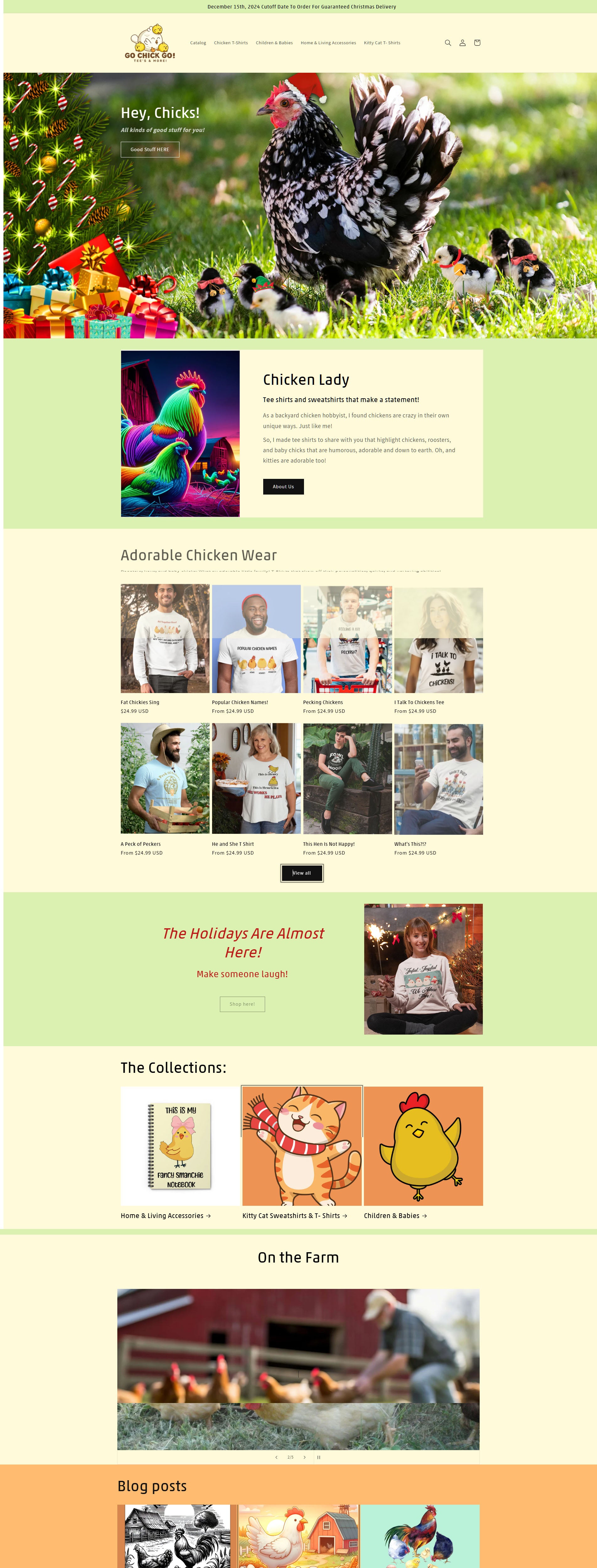 Go Chick Go – Charleston WebBuilder